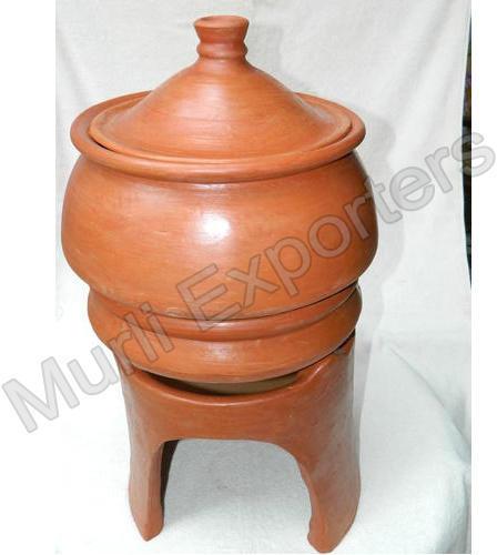 Terracotta Steam Pot, Feature : Light weight, comfortable to use