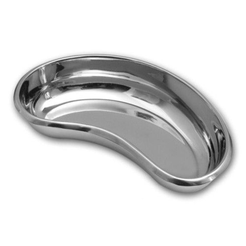 Stainless Steel Kidney Tray, Color : Silver