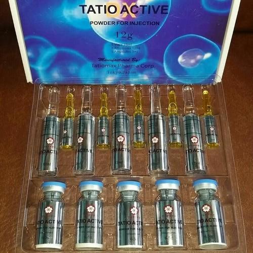 Tatio active DX 12g Glutathione 5 Session Skin Whitening Injection online in India