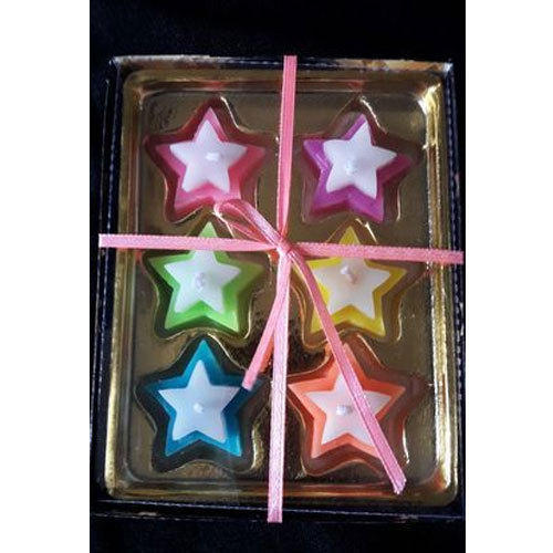 Star Shaped Floating Candles