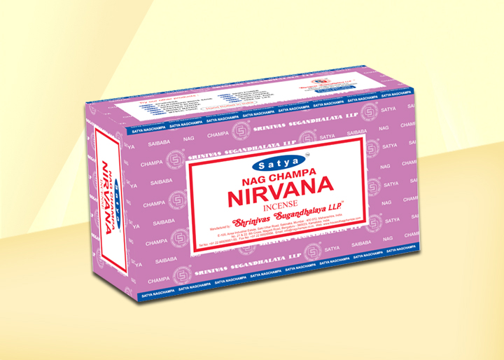 Wax Satya Nirvana Perfumed Candles, for Birthday, Lighting, Feature : Heat Resistance, Water Proof