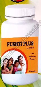Pushti Plus Capsule, Packaging Type : Bottle