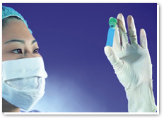 Nitrile Disposable Examination Gloves, Size : Standard