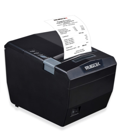 Rugtek RP 80 US thermal printer, Feature : Compact Design, Easy To Use, Light Weight