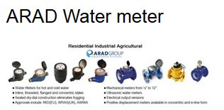 ARAD Water meter