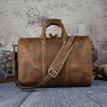 Plain Mens Leather Messenger Bag, Size : Standard