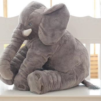 Cotton Soft Stuffed Plush Elephant, for Baby Playing, Technics : Machine Made
