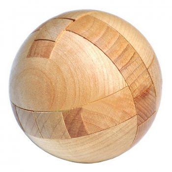 Polished Wooden Puzzle Magic Sphere, for Playing, Style : Modern