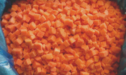 Frozen carrot, Taste : Sweet