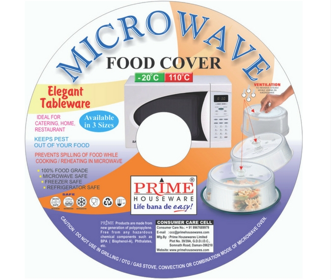 Small Microwave Food Cover