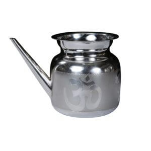 Silver Jaldhari Abhishek Pot, for Serving Tea, Pattern : Plain
