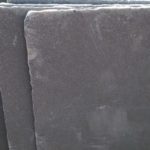 Black Tumbled Edge Carbon Black Limestone