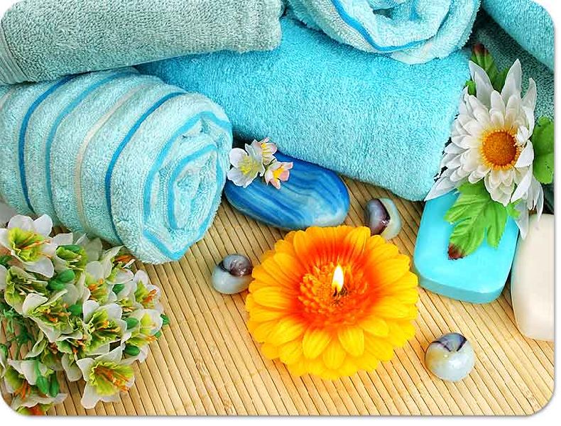 Rectangle Cotton Bath Towels, Size : Multisize