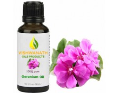 Flowers geranium oil, Purity : 100 %
