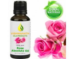 Organic Rose Absolute Oil, for Cosmetics, Packaging Type : Glass Bottels