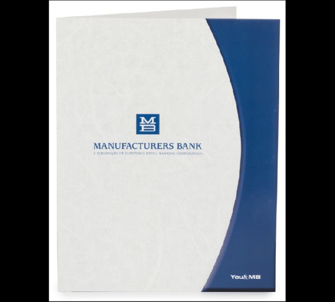 Paper Board Presentation Folder, for Keeping Documents, Pattern