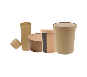 Round Laminated Paper Container, for Storage Use, Feature : Durable, Fine Filished, Non Breakable