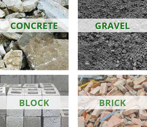 Concrete / Brick / Masonry / Etc. Recycling Services