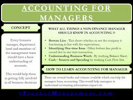 Manager/Head Accounts service