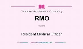 Resident Medical Officer service