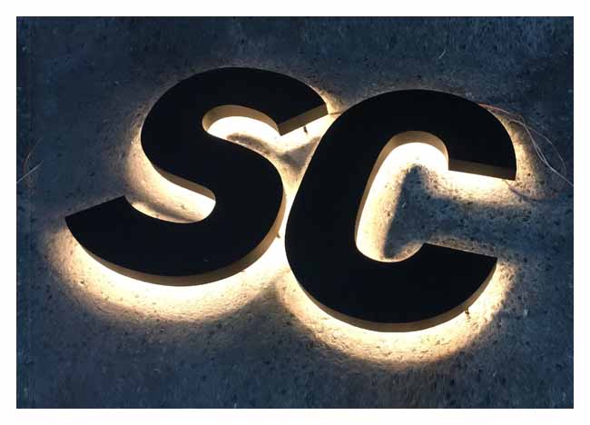 LED Stainless Steel Letter Signage