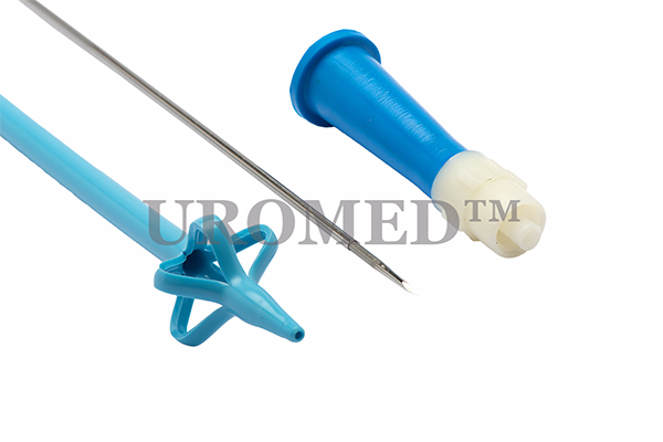Suprapubic Malecot Catheter, Length : 25-35cm