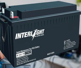 Interlight VRLA Battery, for Home Use, Industrial Use, Voltage : 150-175Ah