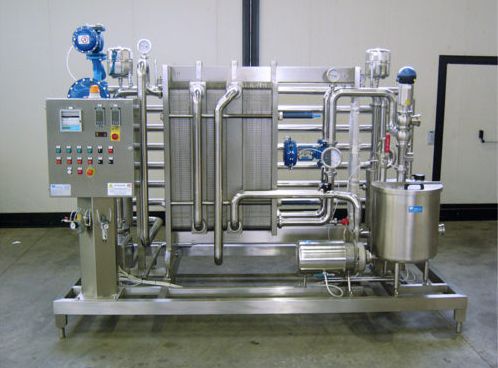 Electric 1000-2000kg Milk Pasteurizer, Voltage : 220V
