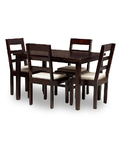 4 Seater Solid Wooden Dining Table, for Cafe, Garden, Home, Hotel, Restaurant, Feature : Eco-Friendly
