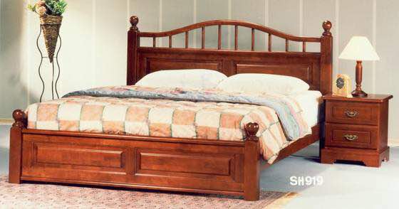 Heavy Solid Teakwood Queen Size Double Bed