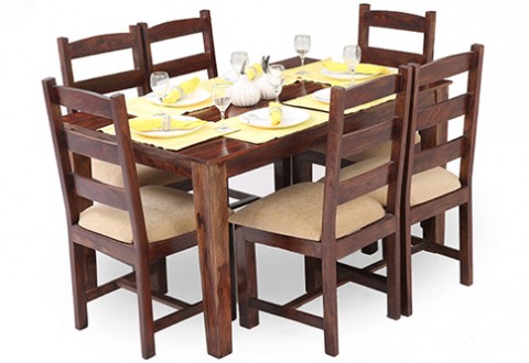 Stylish 4 Seater Dining Table Set