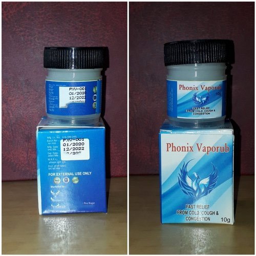 Vaporub Balm, Packaging Size : 10 G