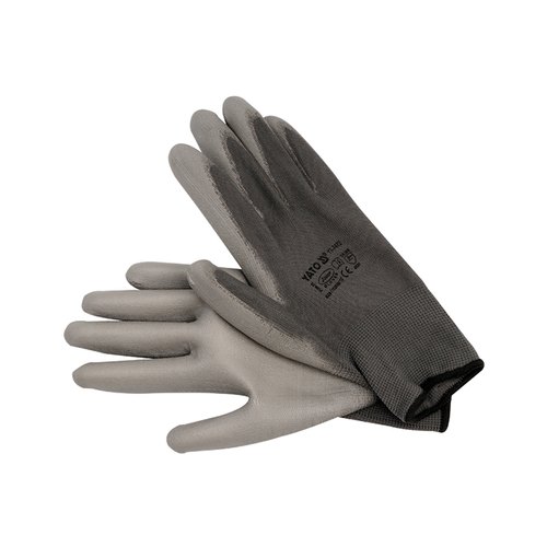 Nylon Gloves, Color : Grey