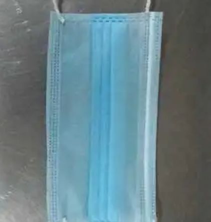 3 Ply Face Mask, for Clinic, Hospital, Laboratory, rope length : 5inch