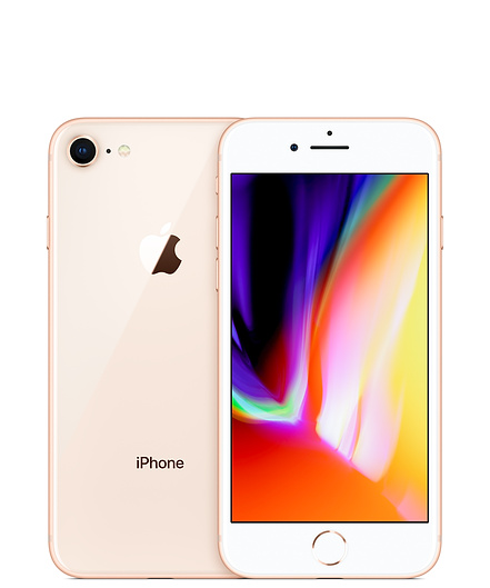 Apple iPhone 8, for Communication, Color : Rose Gold, White