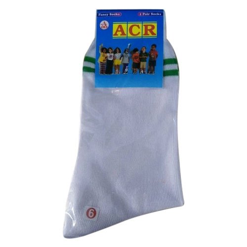 ACR Striped Kids School Socks, Feature : Comfortable, Easy To Wash