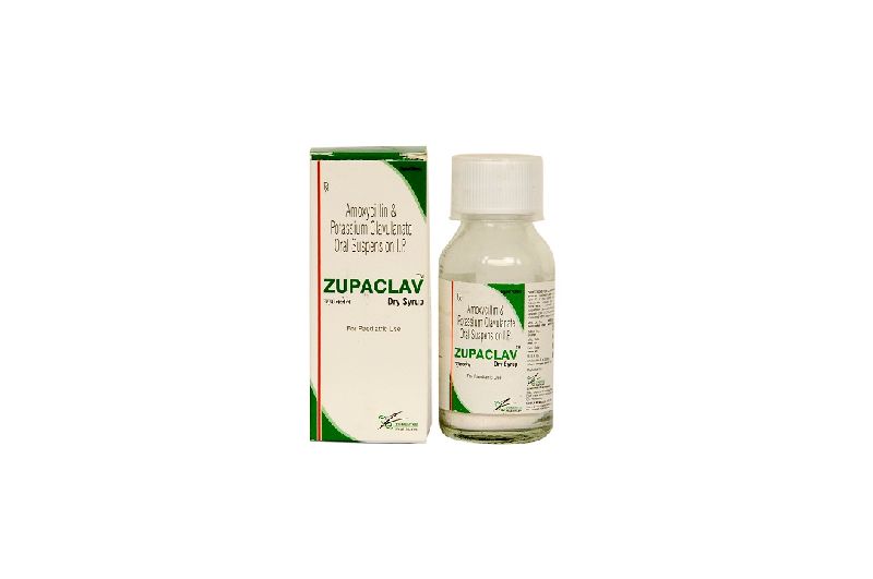 Zupaclav Dry Syrup, Packaging Type : Plastic Bottle
