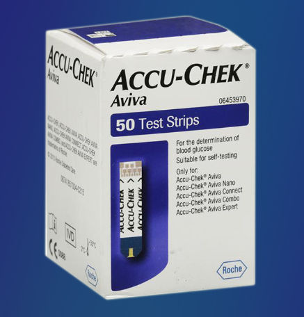 Accu Chek Blood Glucose Test Strips