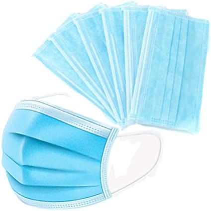 3 Ply Face Mask, For Clinic, Hospital, Size : Free Size
