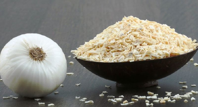 Organic dehydrated onion, for Cooking, Packaging Type : Plastic Packets