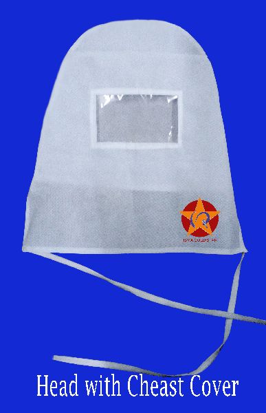 Non Woven Disposable Hood Cover, for Hospital, Pattern : Plain