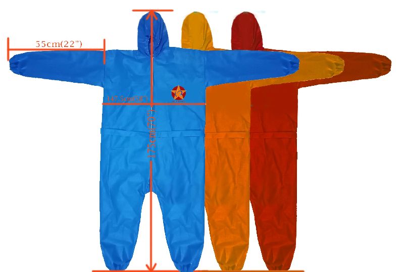 Round Plain Non Woven Industrial Safety Suit, Feature : Comfortable