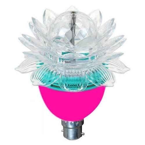 Round 3W Lotus LED Bulb, Color Temperature : 5000-6500 K