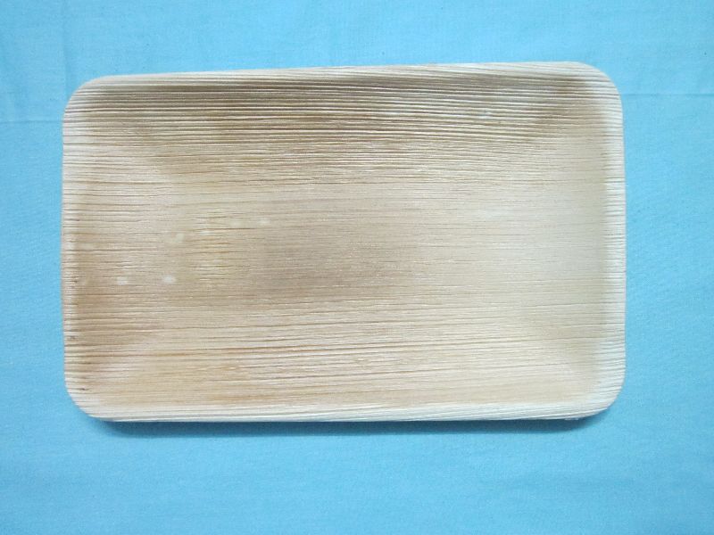 Rec Shape areca leaf plates