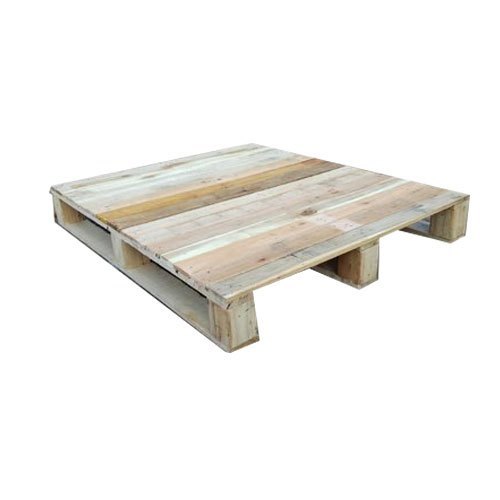 Heat Treated Wooden Pallet, Color : Brown