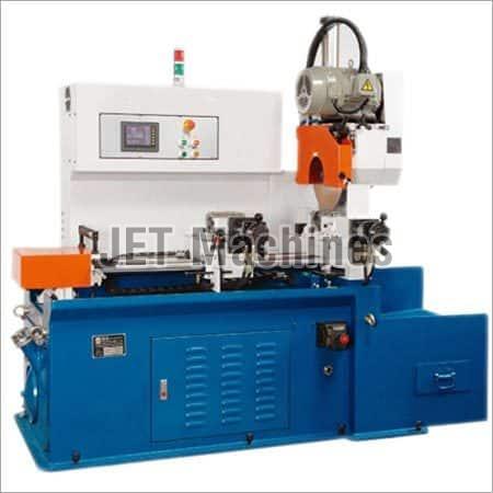JE 485 AT S Automatic Servo Pipe Bar Cutting Machine Single Axis