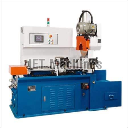 JET Fully Automatic Metal Tube Working Machines, Color : Blue