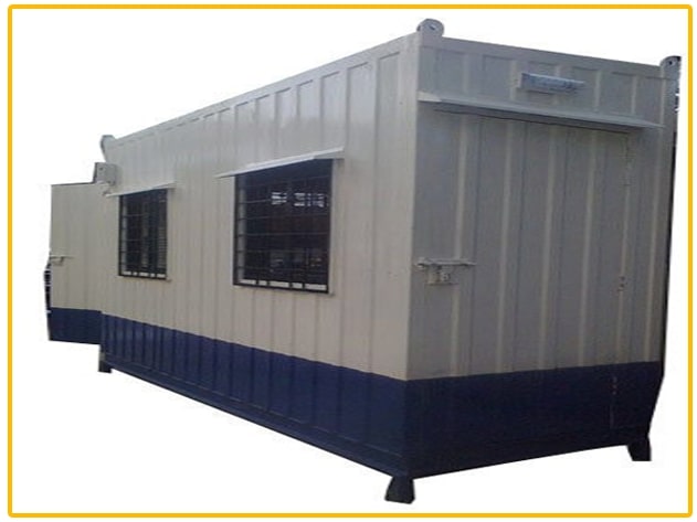 Polished Prefabricated Sheet FRP Portable Cabin, for Office, Feature : Easily Assembled, Good Quality