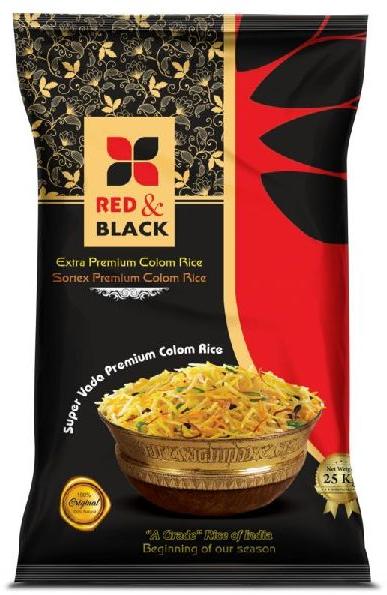 Red & Black Sortex Colom Rice, for Cooking, Food, Human Consumption, Variety : Long Grain