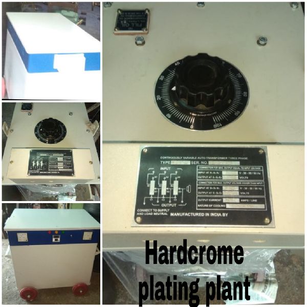 Electric Hard Chrome Plating Plant, Certification : CE Certified